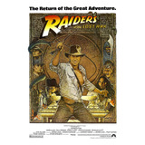 Poster Indiana Jones Os Caçadores Da Arca Perdida A - 30x45