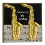 Prendedor De Partitura Saxofone