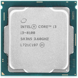 Processador Gamer Intel Core I3-8100 Cm8068403377308 De 4 Núcleos E 3.6ghz De Frequência Com Gráfica Integrada