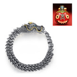 Pulseira Masculina Vintage Dragon