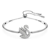 Pulseira Swarovski Feminino Iconic Swan Bracelete Original