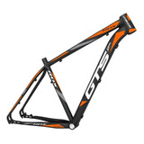 Quadro Bicicleta Aro 29 Alumínio Gts Rdx Freio A Disco Cor Preto/laranja Tamanho Del Quadro 15