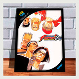 Quadro Decorativo A3 Gamer King Of Fighters 94 Neo Geo Snk