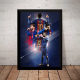 Quadro Decorativo Lionel Messi