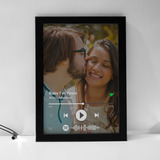 Quadro Personalizado Musica Spotify