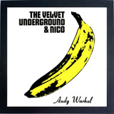 Quadro The Velvet Underground & Nico Lp Capa De Disco