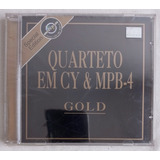 quarteto em cy-quarteto em cy Cd Quarteto Em Cy E Mpb 4 Gold Original Novo E Lacrado