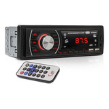 Radio Automotivo Som Bluetooth Auto Carro Mp3 Player Usb Sd