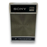 Rádio Portátil Sony Antigo Decoração