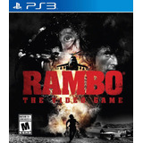 Rambo The Videogame - Ps3 Mídia Física Lacrado