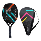 Raquete Beach Tennis Kona Kdoze Degradê Carbono 12k +brindes