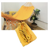 Rede Descanso Dormir Grande Casal Material Premium Reforçado Rede Casal Amarelo