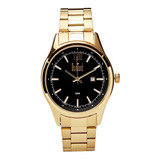 Relogio Analogico Berlim Dourado