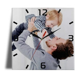 Relógio Azulejo Personalizado Com Foto 15x15