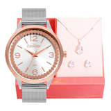 Relogio Condor Feminino Bicolor