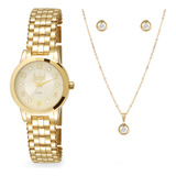 Relogio Dumont Feminino Dourado