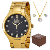 Relogio Dumont Feminino Dourado