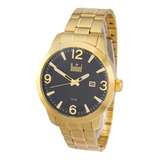 Relogio Dumont Masculino Dourado
