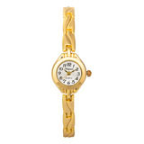 Relogio Feminino Dourado Mini