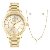 Relogio Feminino Dumont Dourado