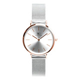 Relogio Feminino Pulseira Prata