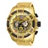 Relógio Invicta Pro Diver 25854 Original Cor Da Correia Dourado Cor Do Bisel Branco/preto Cor Do Fundo Dourado
