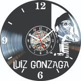Relógio Parede, Disco Vinil, Luiz Gonzaga, Musica, Retrô