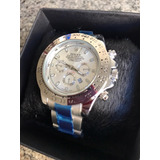 Relógio Rolex Masculino Daytona Prata Com Prata Premium