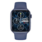 Relogio Smart Watch 8 W28 Pro Feminino Masculino Ios Com Nfc Cor Da Caixa Azul