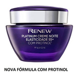 Renew Platinum Noite 60 Anos Creme Facial Avon 50g Tipo De Pele 3052225