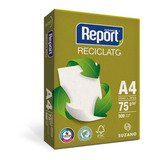 Resma A4 75g Reciclado Report