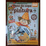 Revista Arte Que Faz - Pano De Copa Com Pintura - Inclui Dvd