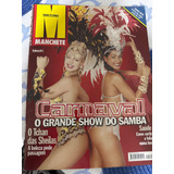 Revista Manchete Carnaval Show De Samba Scheilas Marinara