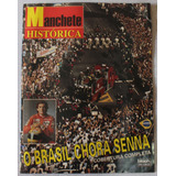Revista Manchete Histórica - O Brasil Chora Senna