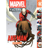 Revista Marvel Fact Files Ant-man Special + Miniatura - 20 Páginas Em Inglês - Editora Eaglemoss - Formato 22 X 28,5 - Capa Mole - 2015 - Bonellihq Jun24