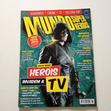 Revista Mundo Dos Super Heróis 60 Heróis Invadem A Tv A179