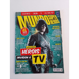 Revista Mundo Dos Super Heróis Heróis Invadem A Tv V535