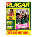Revista Placar Edição 560 Com Pôster Vasco Da Gama