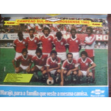 Revista Placar Só Mini Poster Comercial Campeão M 1982 Brind