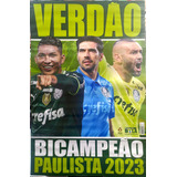 Revista Pôster Verdão.bicampeão Paulista 2023.