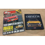 Revista Quatrorodas Nº154+livro Clássicos Do Brasil Chevette