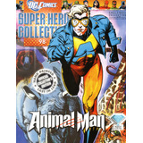 Revista Super Heroi Collection Animal Man N° 98 + Miniatura -16 Páginas Em Inglês - Editora Eaglemoss - Formato 22 X 27,5 - Capa Mole - Bonellihq Jun24