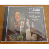 rossini-rossini Cd Importado Lacrado Rossini Melodie Ed Arie