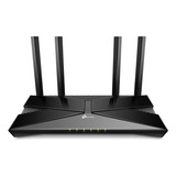 Roteador Wi-fi 6 Gigabit Dual Band Ax53 Tp-link Bivolt Cor Preto 110v/220v