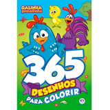 rui alves-rui alves Livro Infantil 365 Desenhos Para Colorir Galinha Pintadinha