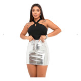 Saia Metalizada Curto Cos
