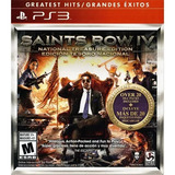 Saints Row Iv Edição Tesouro Nacional Ps3 Fisico Lacrado