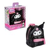 sanctus real-sanctus real Mini Mochilas Real Littles Backpack Hello Kitty 6 Surpresas Cor Preta