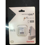 Sandisk 4gb Nintendo Dsi Secure Digital High Capacity (sdhc)