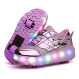 Sapatos De Patinação Led Para Meninos E Meninas
